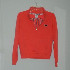 Pink Victoria's Secret sweat shirt/jacket